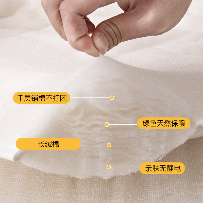 新疆一级长绒棉纯棉花被子被芯棉被冬被全棉棉絮床垫褥子加厚保暖,淘宝优惠券,粉丝福利购,淘宝优惠卷