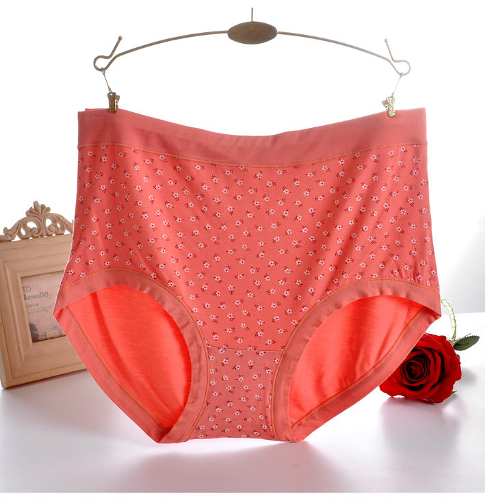 盈康206女士内裤大码胖MM妈妈短裤头莫代尔中腰舒适透气三角裤,淘宝优惠券,粉丝福利购,淘宝优惠卷