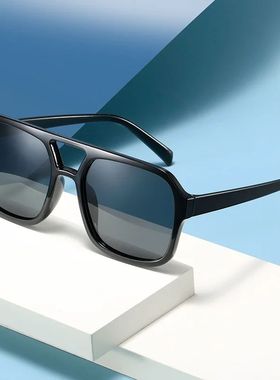 adult style, sunglasses, square Double new beam personalized