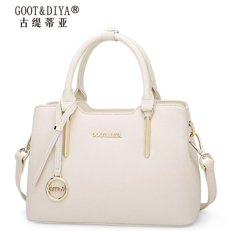 真皮2020新款妈妈手提包女士牛皮包 古缇蒂亚女士包袋