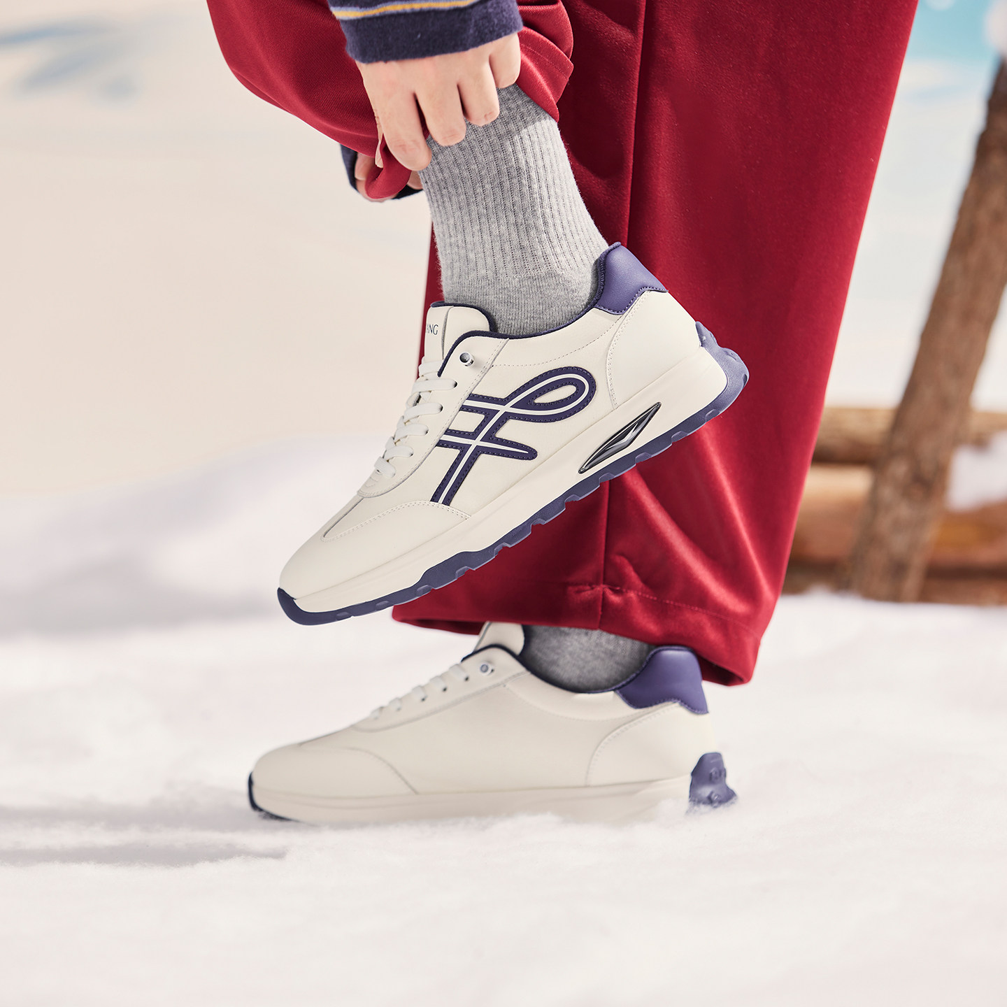 奥康 男鞋2025冬季加绒保暖德训鞋阿甘鞋舒适轻便休闲鞋门店发货,淘宝优惠券,粉丝福利购,淘宝优惠卷