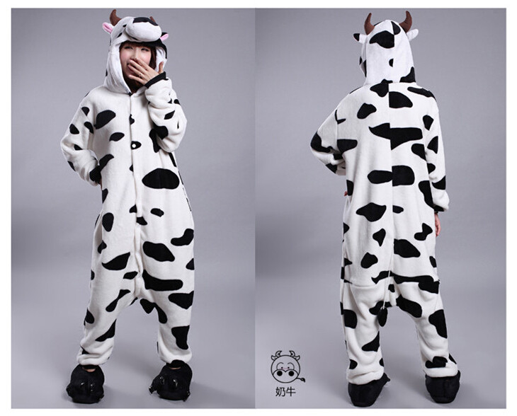 卡通情侣连体睡衣动物可爱秋冬加厚学生动漫演出服公牛红牛onesie,淘宝优惠券,粉丝福利购,淘宝优惠卷