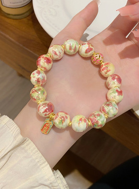 寺庙手串轻奢陶瓷古风