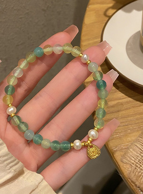 甜美手串新中式玛瑙仙女