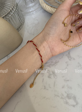 新年开运两款日本红绳情侣简约