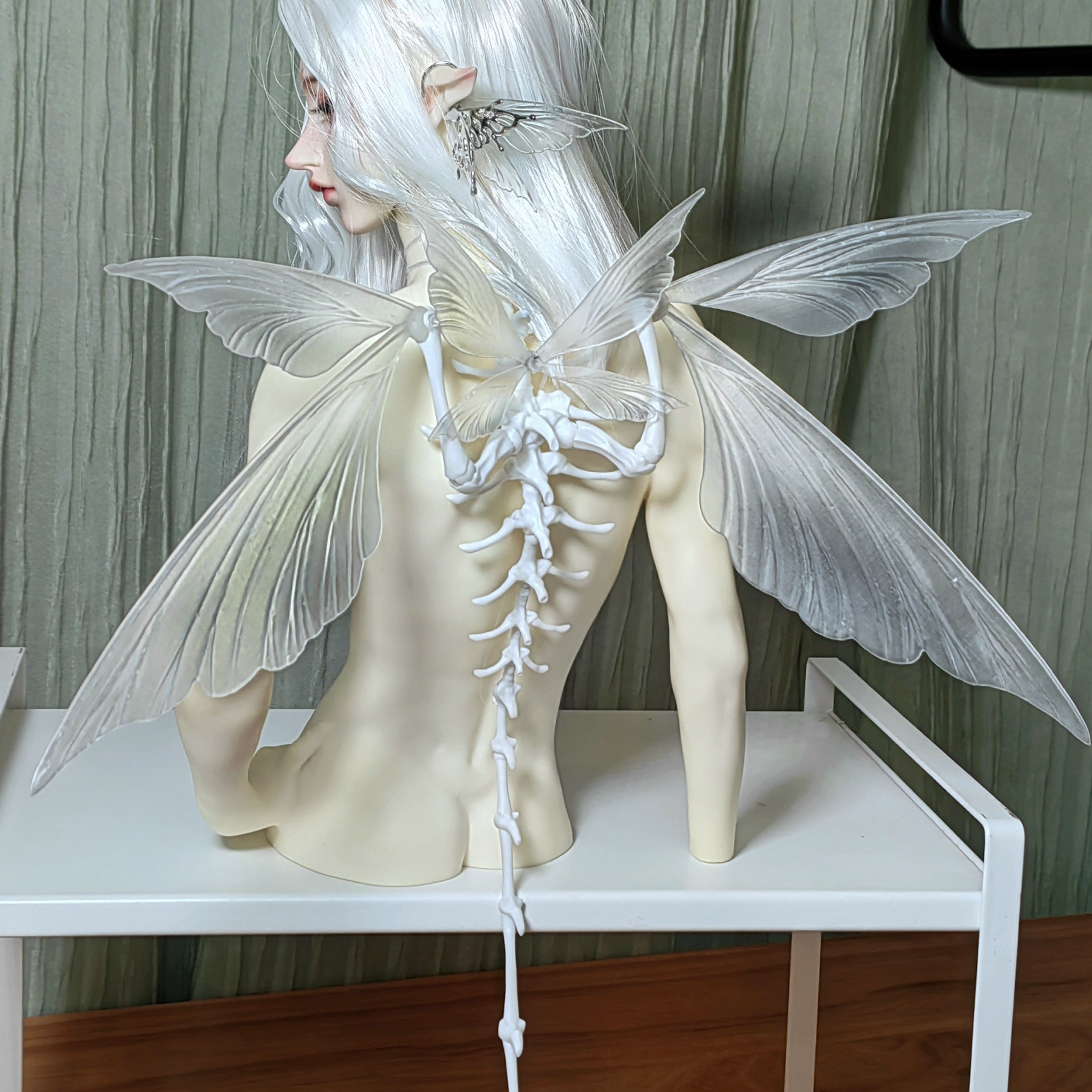 【第三、四批涂装尾款】BJD三分四分原创可动蝴蝶背脊及耳饰,淘宝优惠券,粉丝福利购,淘宝优惠卷