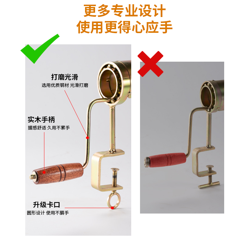 玉米脱粒机小型家用新款手摇打玉米机器剥离器脱粒神器剥玉米神器-图0