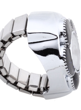 女生可爱可以看时间戒指手表