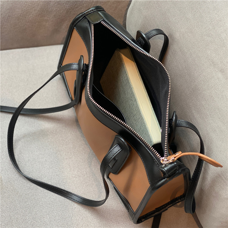 2020韩版撞色新款大容量单肩包 麦淇朵箱包女士包袋