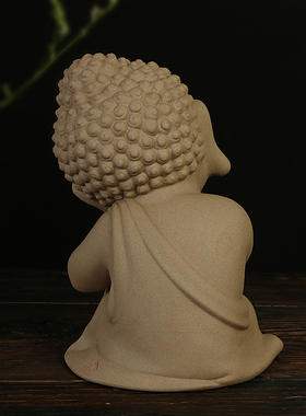 精品高端如来陶瓷复古风茶宠摆件