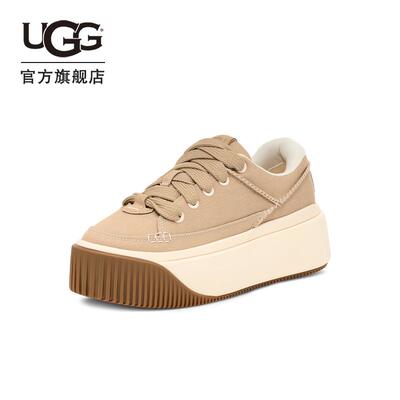 UGG春季新款女士时尚舒适轻便厚底系带低帮EZ杜茨休闲鞋 1167499