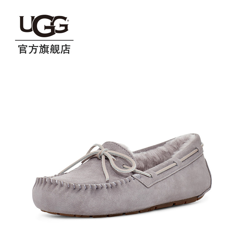 ugg秋冬便鞋平底休闲低帮豆豆鞋 UGG乐福鞋（豆豆鞋）