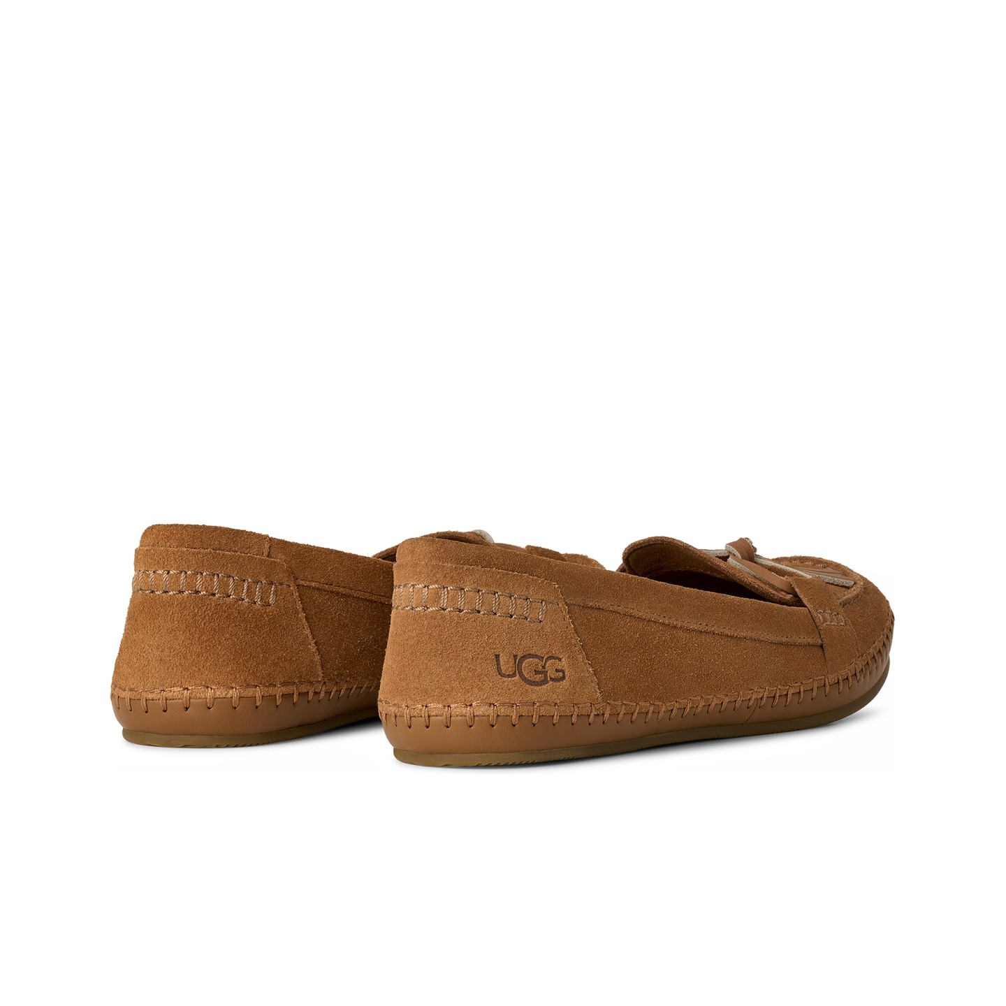 UGG春季新款女士时尚舒适纯色简约平底休闲懒人鞋豆豆鞋 1178870