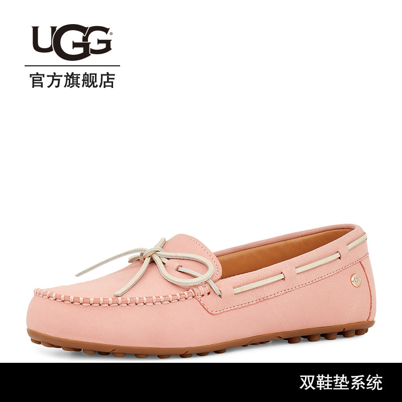 ugg2020春夏新款双蝴蝶结款鞋垫 UGG乐福鞋（豆豆鞋）