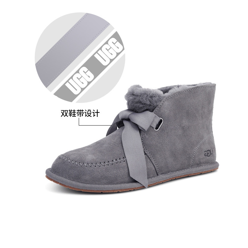 ugg2020秋冬新款便鞋系带款雪地靴 UGG时尚雪地靴