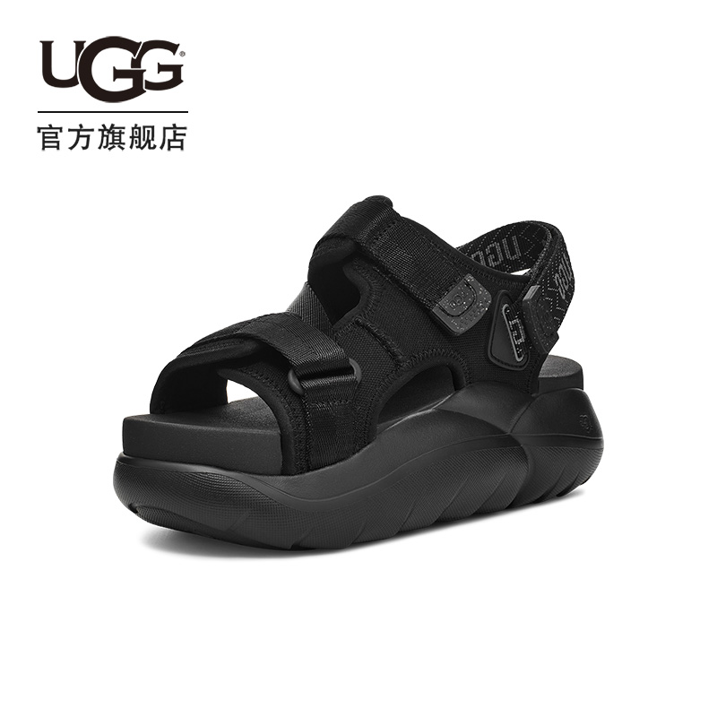 【UGG】夏季新款时尚魔术贴设计凉鞋