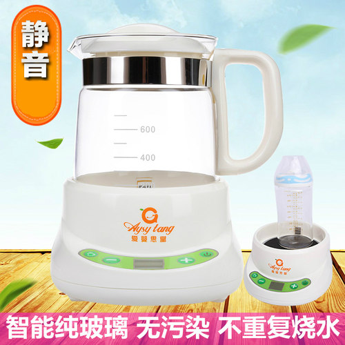 【天天特价】静音爱婴思堂恒温调奶器暖奶器宝冲奶器智能玻璃水壶 - 图1