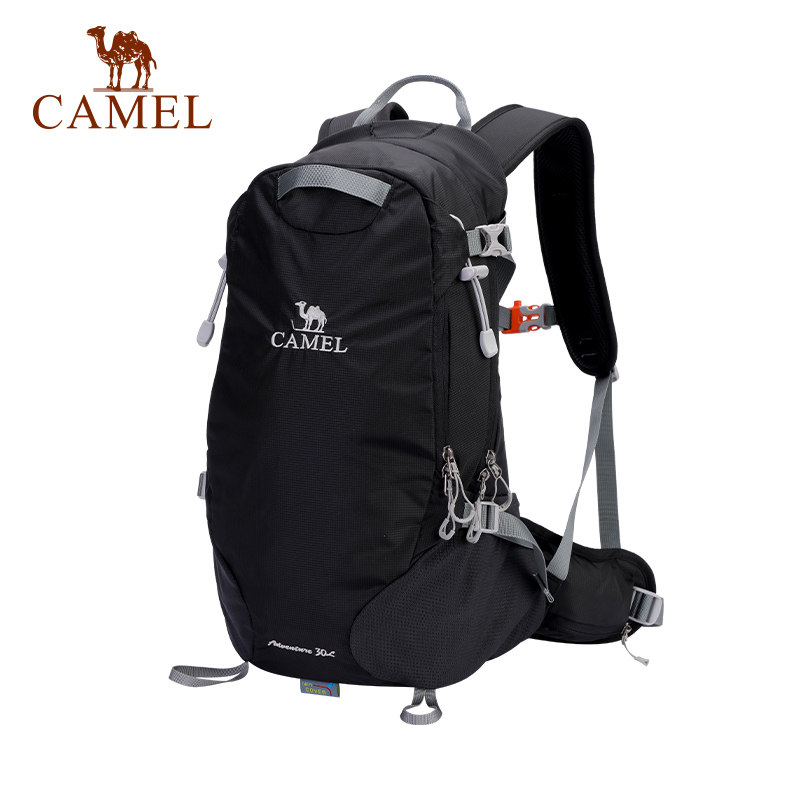 骆驼轻便女户外徒步露营通勤登山包 骆驼箱包双肩背包