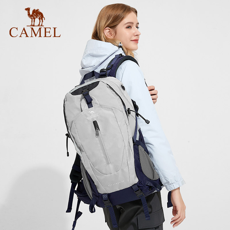 骆驼户外徒步男女防水大容量登山包 骆驼箱包双肩背包