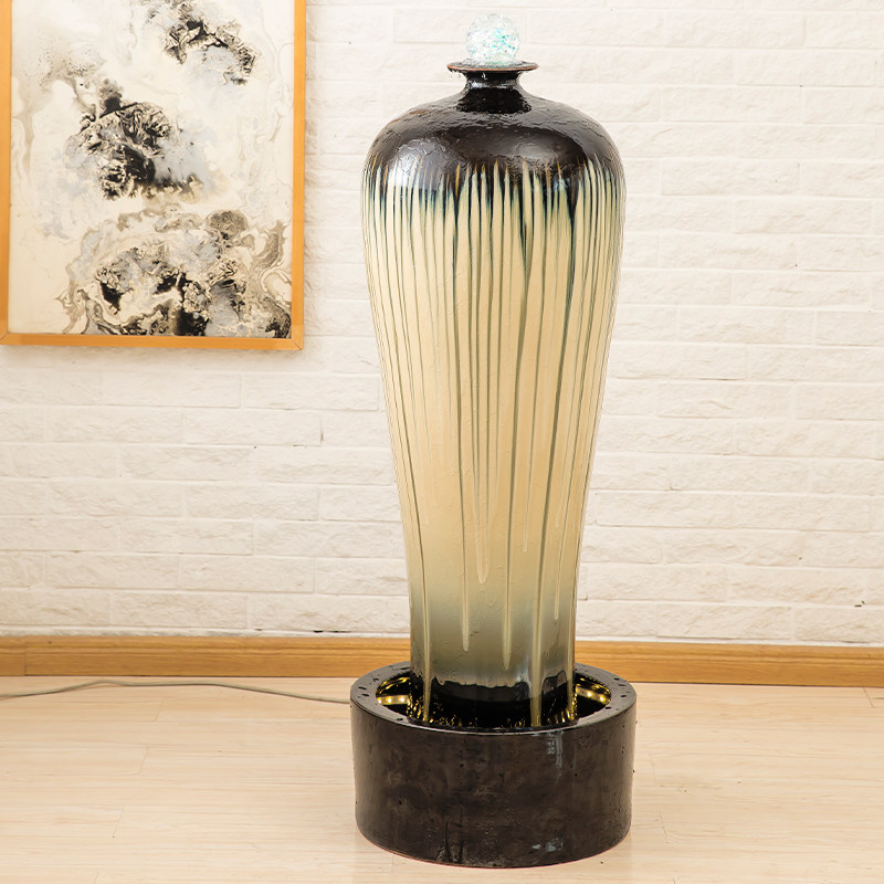 招财流水摆件循环水客厅生财创意家居酒店会所装饰办公室开业礼品,淘宝优惠券,粉丝福利购,淘宝优惠卷