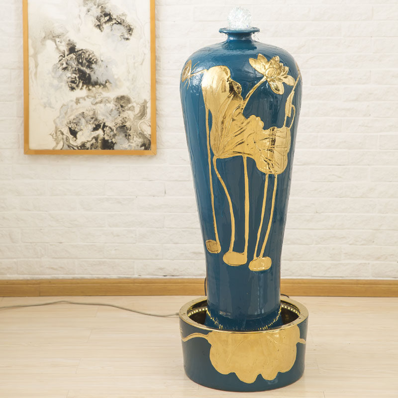 招财流水摆件循环水客厅生财创意家居酒店会所装饰办公室开业礼品,淘宝优惠券,粉丝福利购,淘宝优惠卷