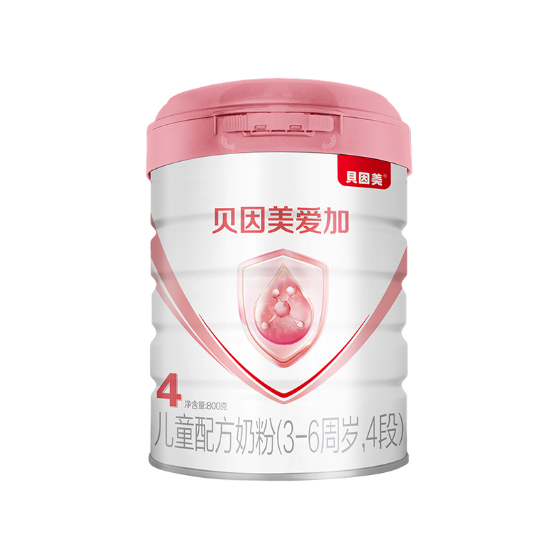 beingmate贝因美旗舰店贝因美爱加儿童配方奶粉800克0