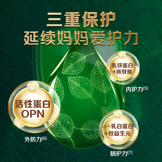 Beingmate Aika organic A2 milk source newborn infants and young children 2 stage prebiotic milk powder 277g