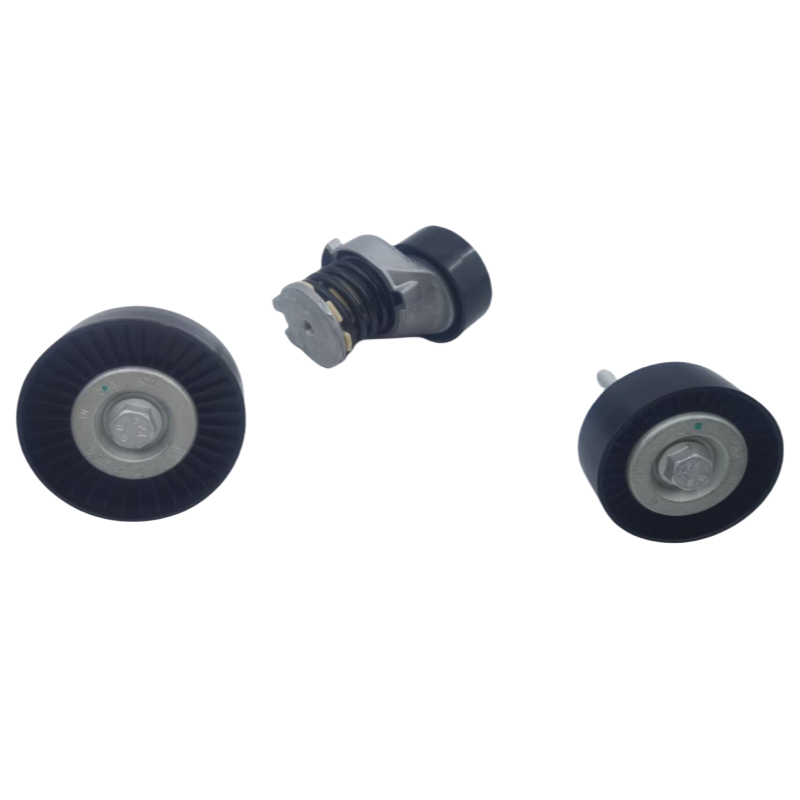 适用08-12朗逸波罗宝来速腾明锐EA111发电机涨紧器惰轮发电机皮带 - 图0