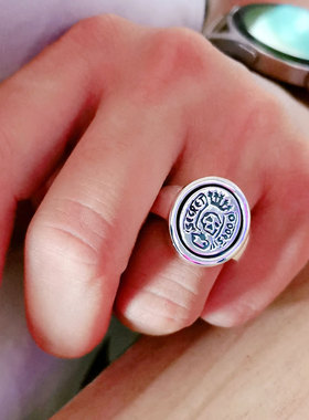 VANTICHI纯银小众轻奢情侣戒指