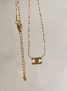 凯旋门高级感小众项链凯旋门轻奢