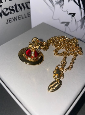 【orb中号土星项链】10mm直径立体星球项链女欧美轻奢小众高级感