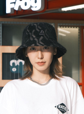 Kangol渔夫帽出游休闲男女条纹