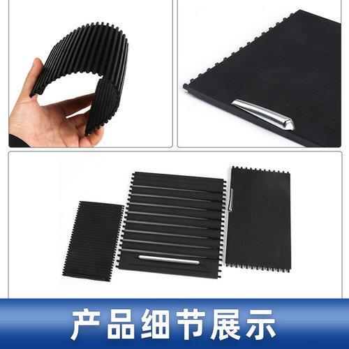 适用宝马X5X6中控水杯架拉帘茶杯架盖板卷帘后排饮料杯架推拉滑盖 - 图3