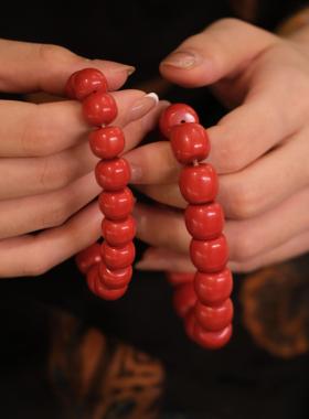 老型珠手串男安之朱砂