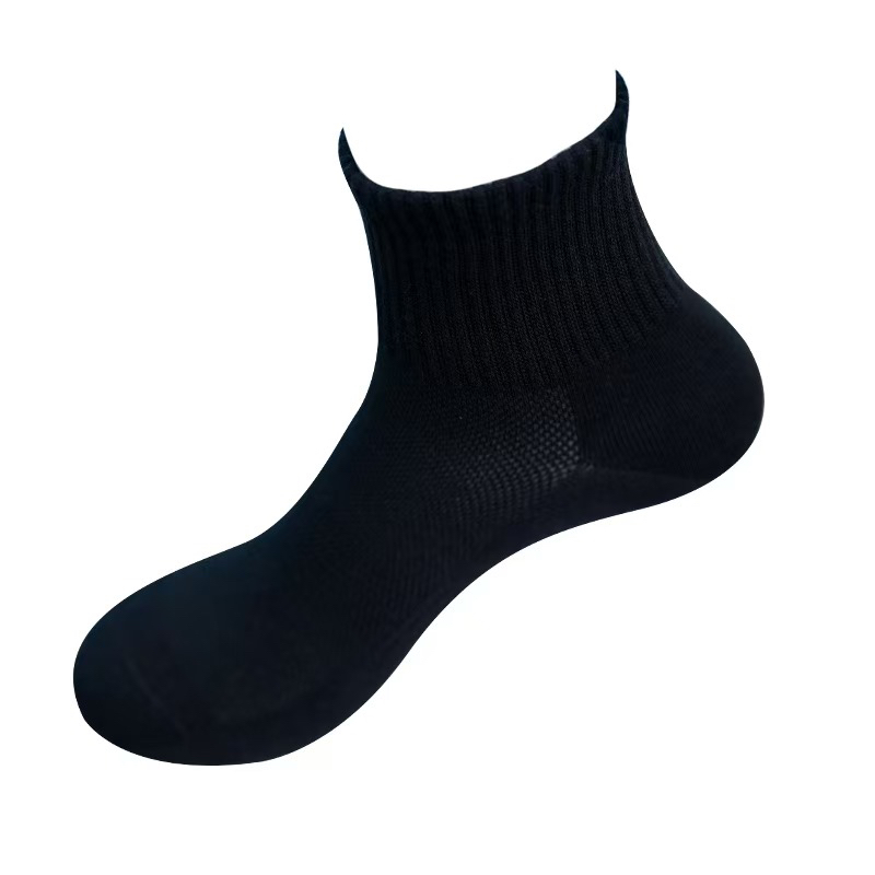 【松口提耳款】含棉量93.1%新疆长绒棉袜子6双 7A抗菌防臭 - 图2