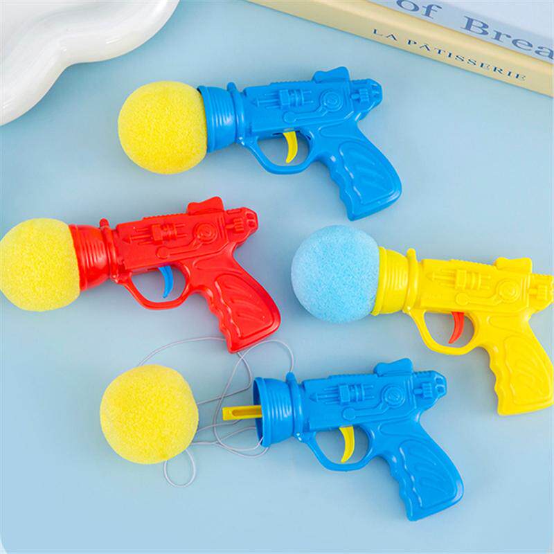 弹射海绵球幼儿园儿童玩具海绵枪学生课堂奖励小礼品生日全班分享