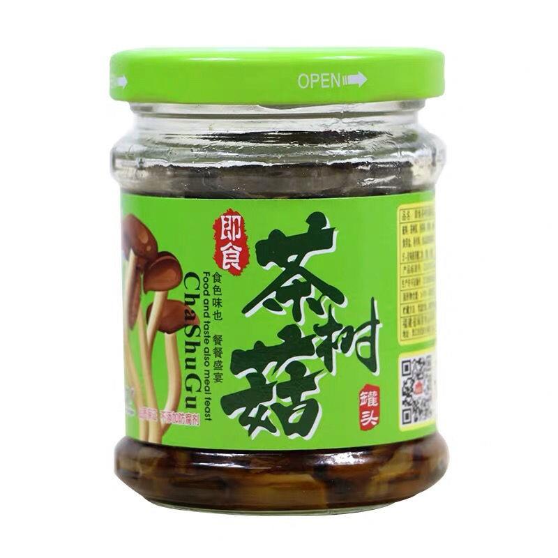 福建闽星千方味油香茶树菇罐头6瓶12瓶即食茶树菇小菜宴席凉菜包-图3