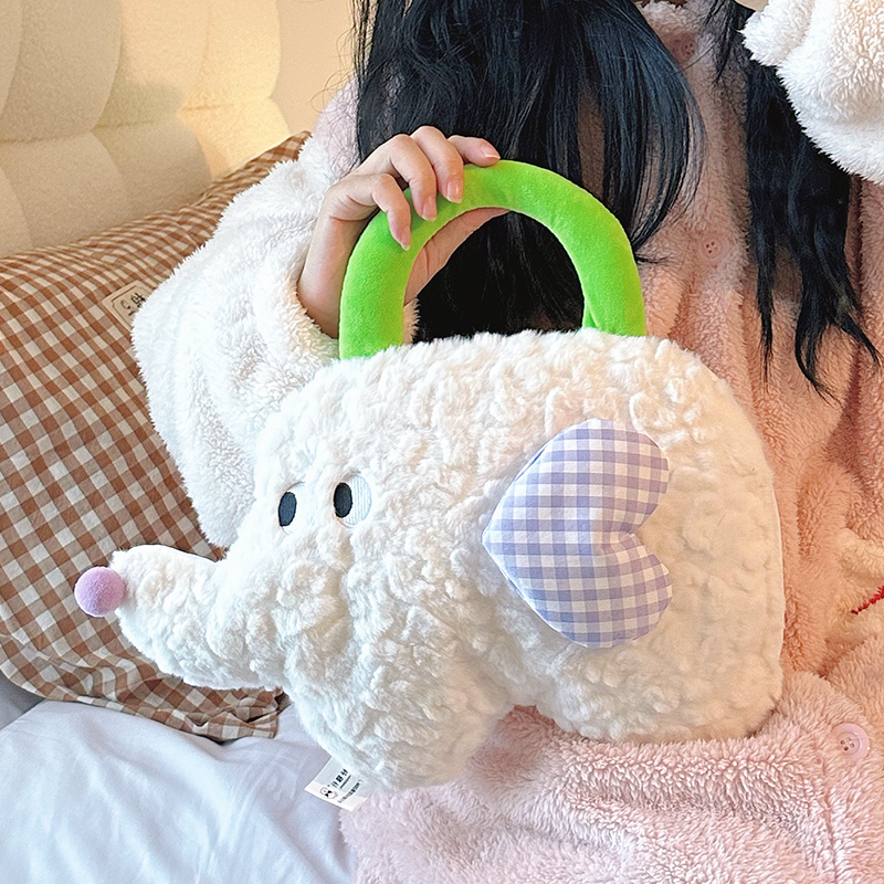 热水袋暖手宝暖水袋充电款暖宝宝防爆正品2025新款可爱毛绒电热宝 - 图3