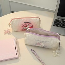 Rabbit Pen Bag Large Capacity Girl High Face Value Ins Wind Lead Pencil Case Early High School Students Cute Pencil Case