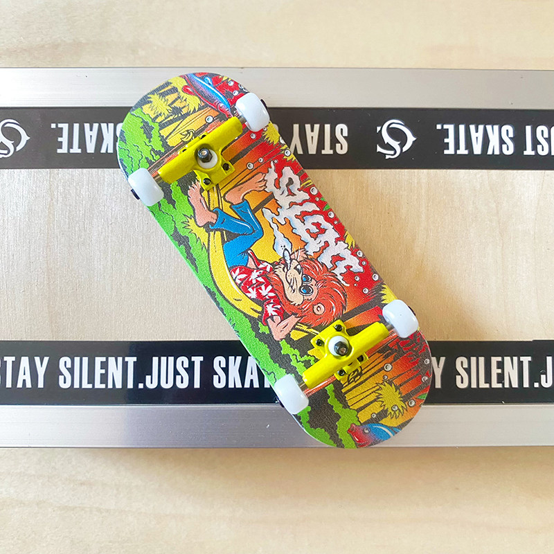 SIlent专业枫木宽手指滑板青少年指尖礼物迷你成人儿童双翘套板,淘宝优惠券,粉丝福利购,淘宝优惠卷