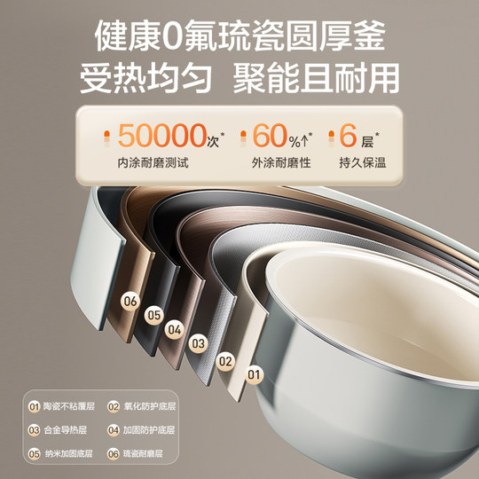 Household rice cooker Supor multi-function large capacity