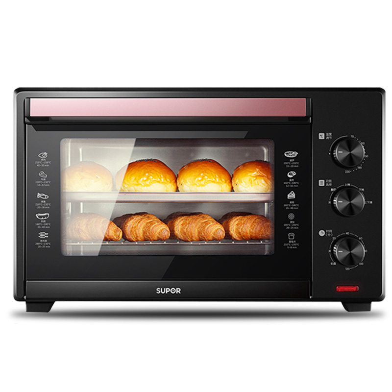 苏泊尔官方旗舰店苏泊尔电烤箱家用小型蛋糕面包烘焙机多功能全自动大容量家庭烤箱3