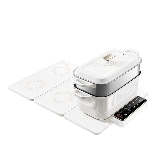 Supor's new spliced hot pot with hot cutting board