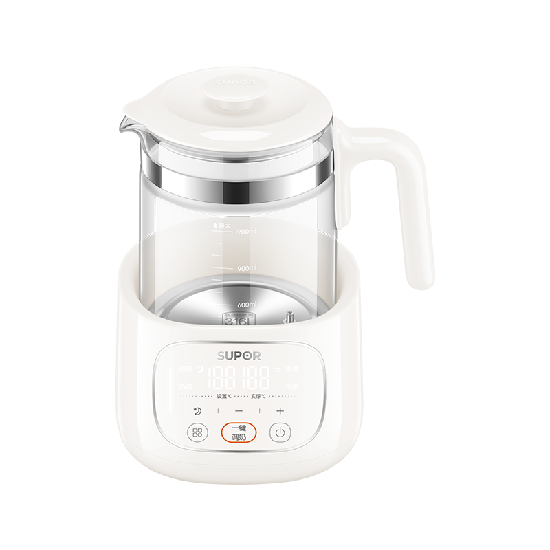 苏泊尔纯钛恒温调奶器暖奶婴儿恒温壶家用便携式保温热水壶养生壶,淘宝优惠券,粉丝福利购,淘宝优惠卷