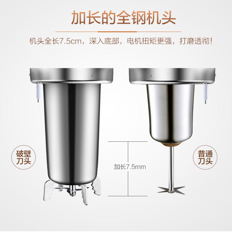 苏泊尔官方旗舰店苏泊尔豆浆机P17E家用小型全自动免过滤免煮预约多功能养身正品3