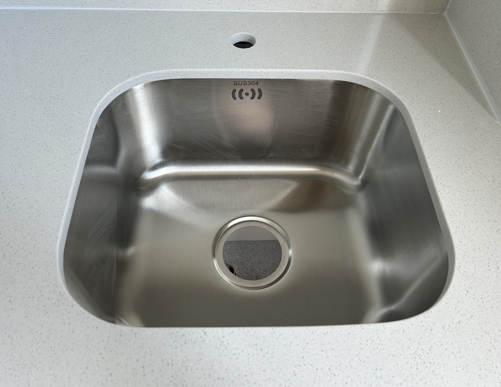 SUS304不锈钢小水槽1.2 阳台吧台拉丝小单盆 洗手盘外贸原单 4540 - 图3
