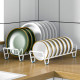 Bowl and plate kitchen storage rack dish rack drain rack