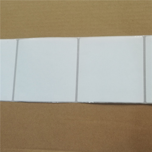 特惠贴纸70x70铜版不干胶纸G500u 530U RT700  DX3200 DX4100 EZ2050 ZT411 511 210 ZT230条码标签打印纸 - 图1