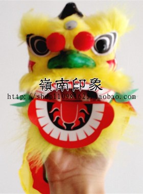 醒狮摆件微型小舞狮子南狮头迷你家居国风工艺品新年春节装饰礼物