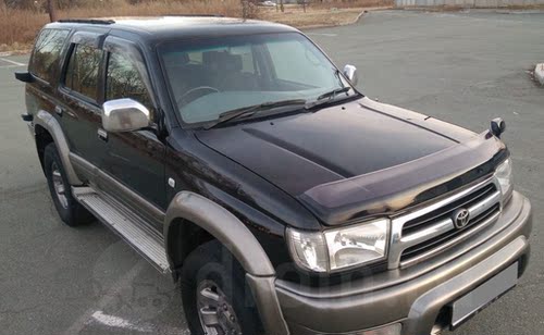 HILUX SURF KZN185电镀倒车镜盖后视镜尾灯框罩叶子板灯框改装饰 - 图0